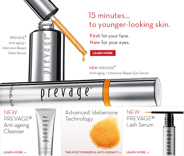 Prevage Anti-aging Intensive Repair Daily Serum, Anti-aging Treatment Boosting Cleanser, Idebenone, Clinical Lash Brow Enhancing Serum