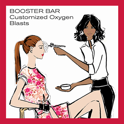 Red Door Experience - BOOSTER BAR Customized Oxygen Blast