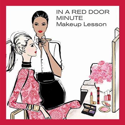 Red Door Experience IN A RED DOOR MINUTE Makeup Lesson
